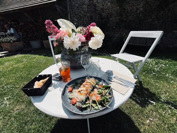 Restaurant La flamme à Honfleur, France