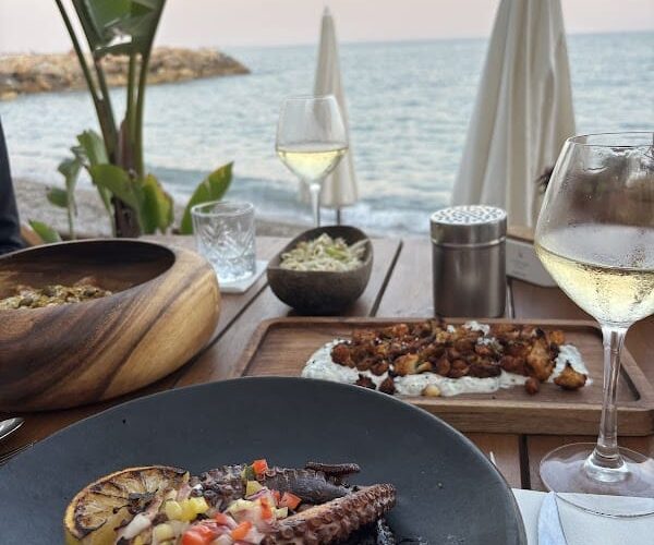 Restaurant La Spiaggia plage à Cagnes-sur-Mer, France