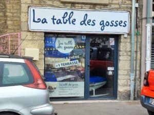 La table des gosses