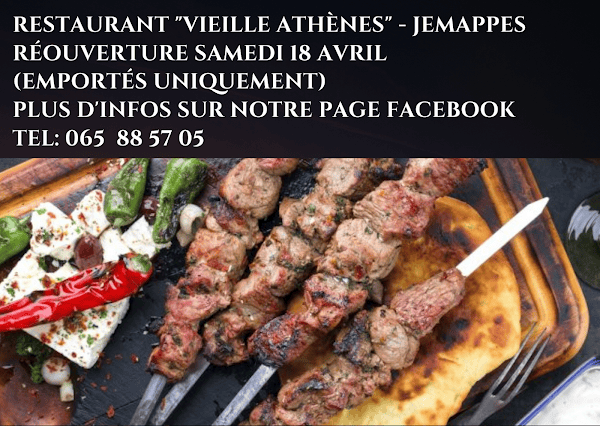 Restaurant La Vieille Athène à Mons, Belgique