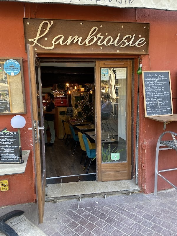 Restaurant L’Ambroisie à Collioure, France