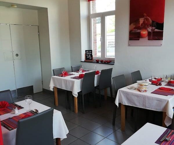 Restaurant L’Ancienne gare à Bastogne, Belgique