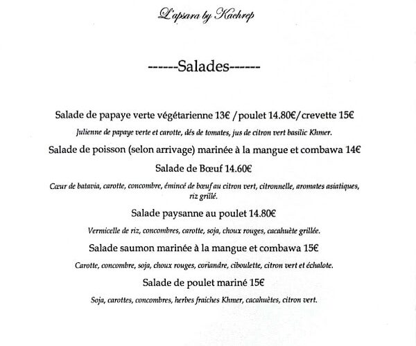 Restaurant L’apsara à Le Cannet, France