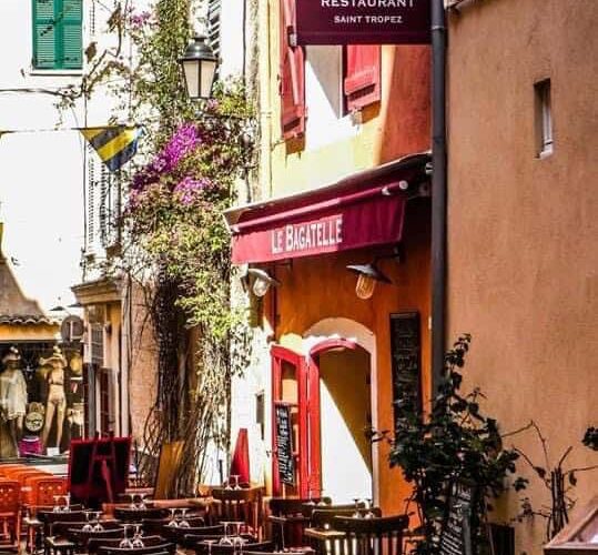 Restaurant le bagatelle à Saint-Tropez, France