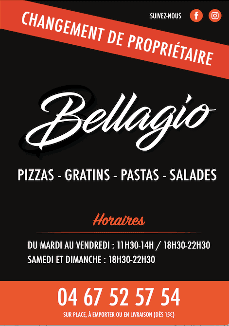 Restaurant Le Bellagio à Juvignac, France