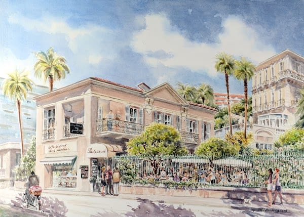 Restaurant Le bistrot des jardins à Menton, France