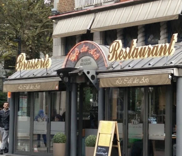 Restaurant le café des arts à Namur, Belgique