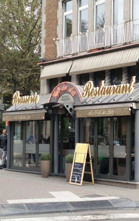 Restaurant le café des arts à Namur, Belgique