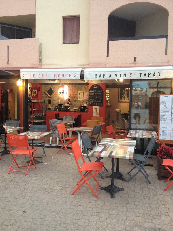 Restaurant Le chat rouge à Le Barcarès, France