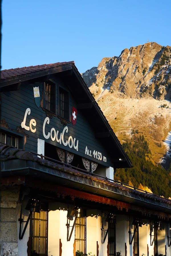 Restaurant Le Coucou Montreux à Montreux, Suisse