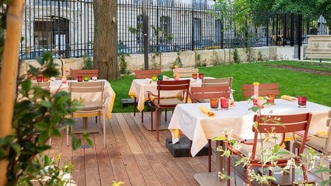 Restaurant Le Jardin – Ducasse Baccarat à Paris, France