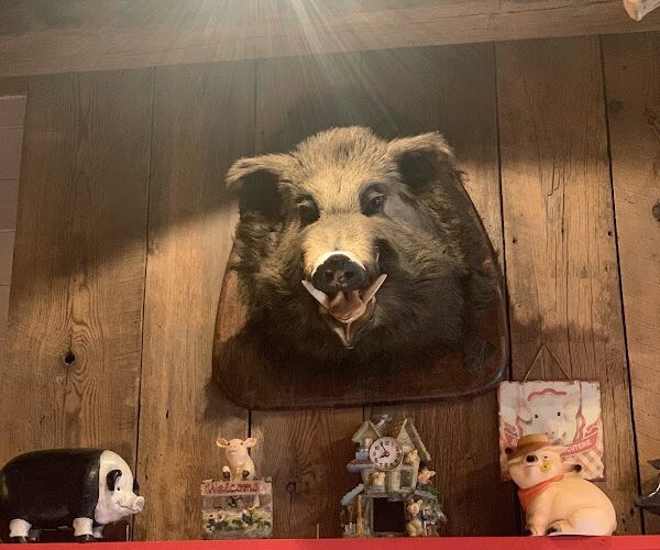 Restaurant Le Musée du Cochon à Bastogne, Belgique