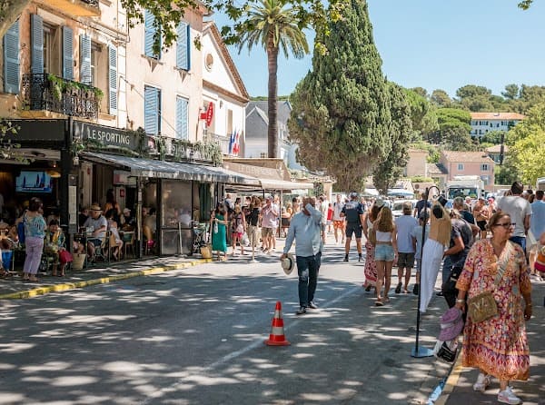 Restaurant Le Sporting à Saint-Tropez, France