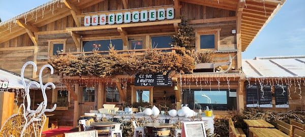 Restaurant Les épiciers (Village de Noël Le Barcarès) à Le Barcarès, France