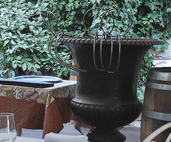 Restaurant Les Sarments à Puyloubier, France