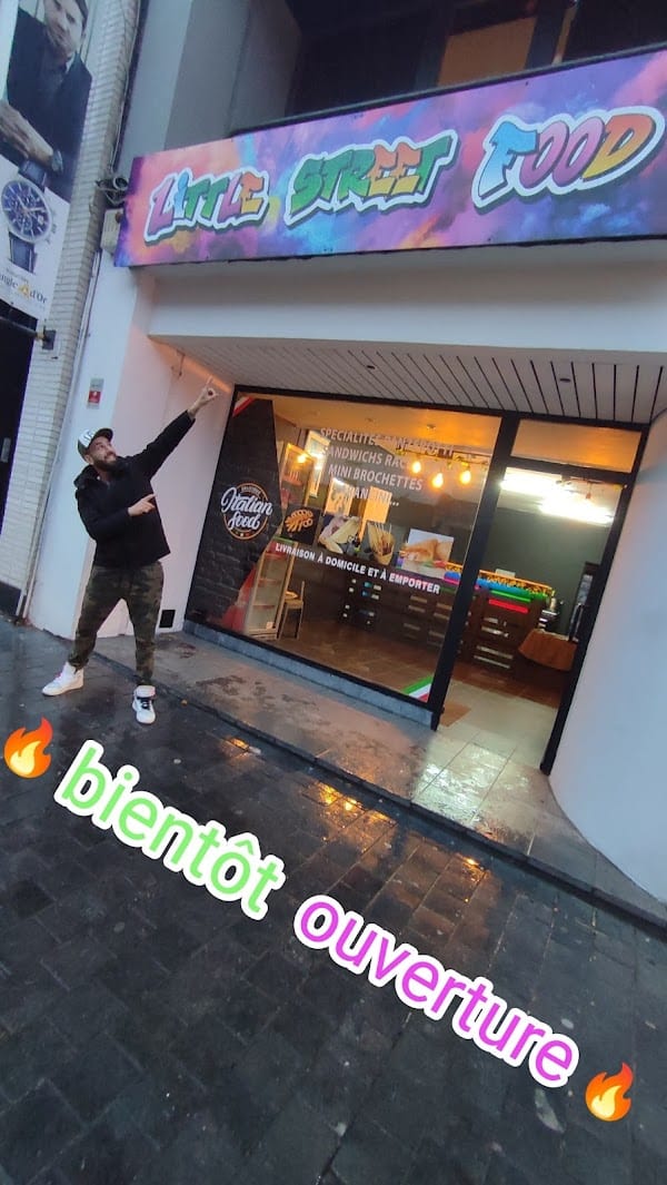 Restaurant Little street food à Frameries, Belgique