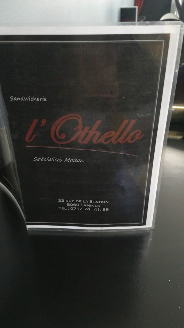 Restaurant L’Othello à Sambreville, Belgique