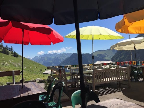 Restaurant Manoïre à Montreux, Suisse