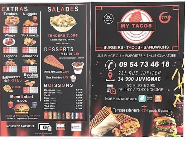 Restaurant My Dwich à Juvignac, France