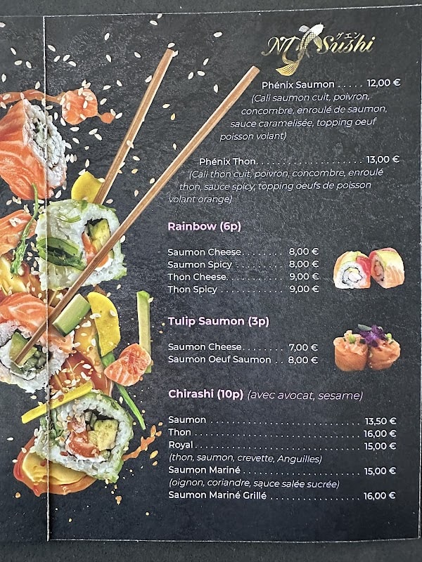 Restaurant NTSUSHI à Eyguières, France