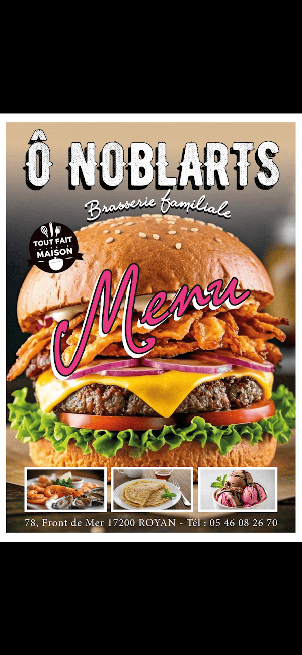 Restaurant O noblarts à Royan, France