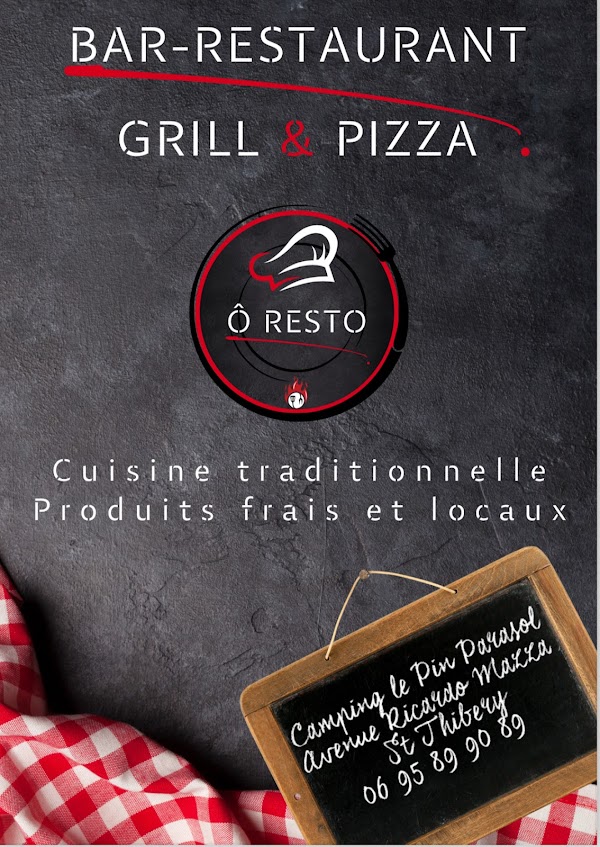 Restaurant Ô Resto à Saint-Thibéry, France