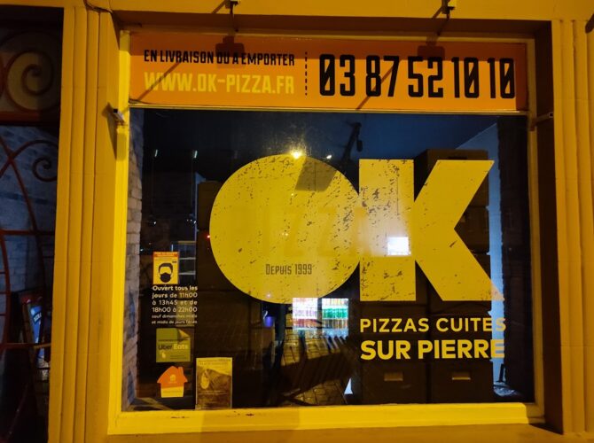 Restaurant Ok Pizza Nouvelle Ville à Metz, France