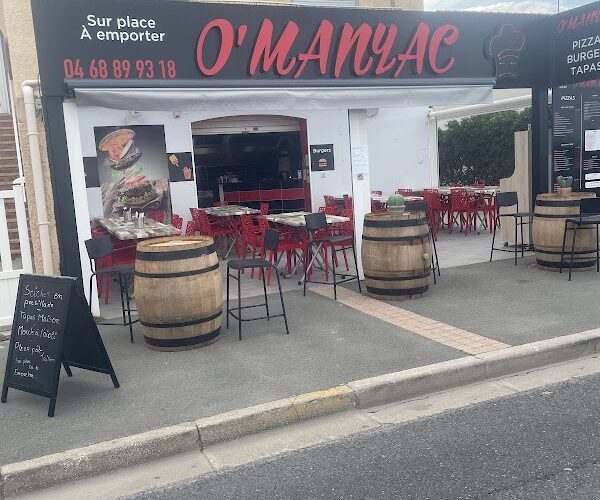 Restaurant O’MANYAC à Le Barcarès, France
