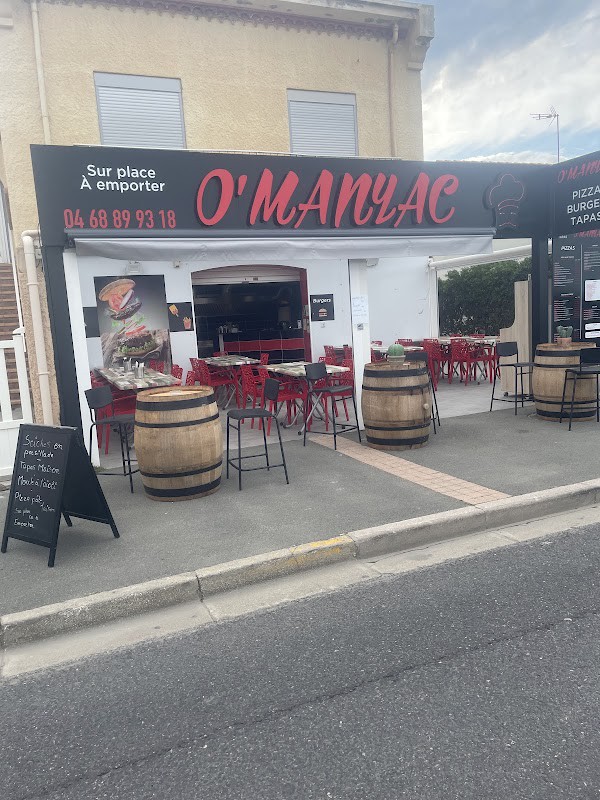 Restaurant O’MANYAC à Le Barcarès, France
