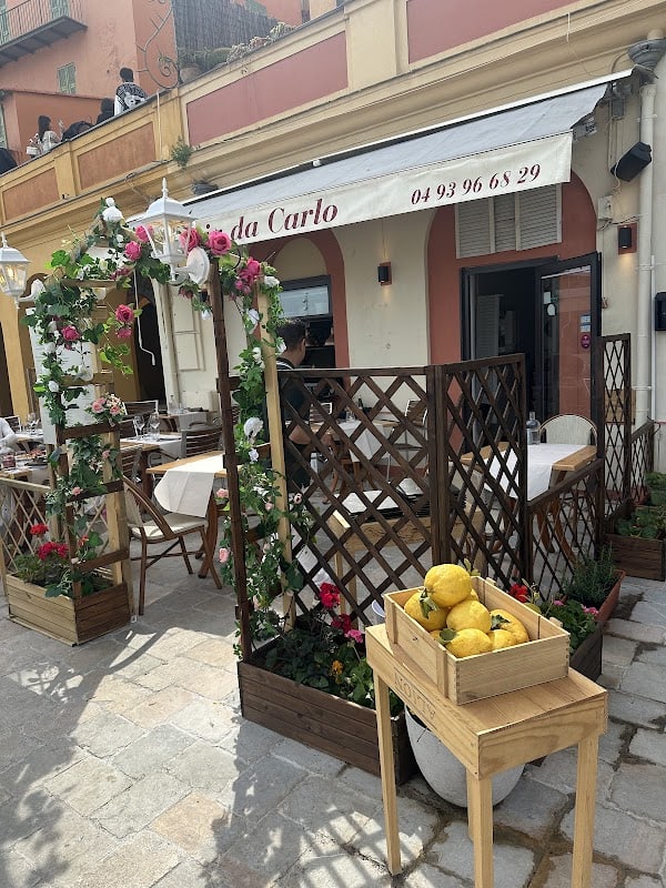 Restaurant Osteria da Carlo à Menton, France
