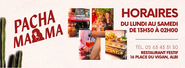 Restaurant Pacha Mama à Albi, France