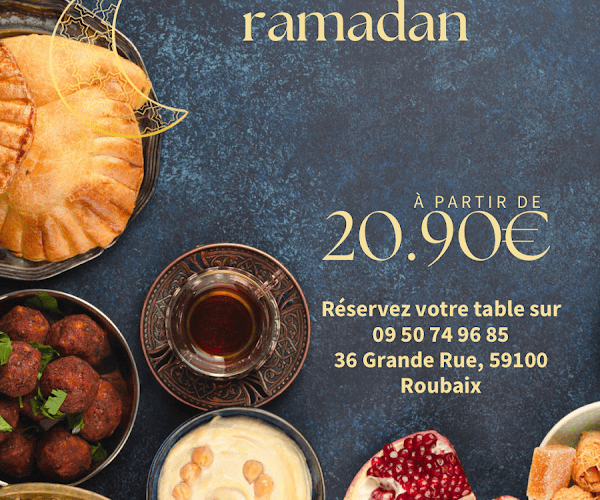 Palestinian Restaurant à Roubaix, France