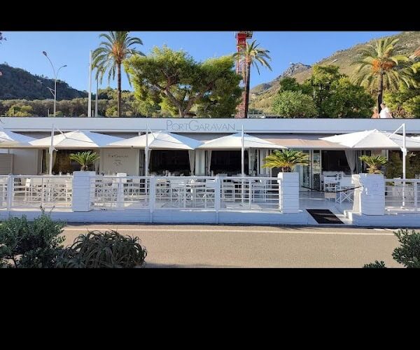Restaurant Port Garavan à Menton, France