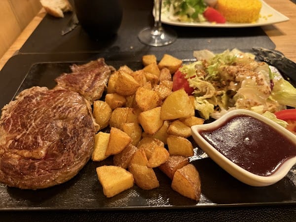 Restaurant a la potence à Collioure, France