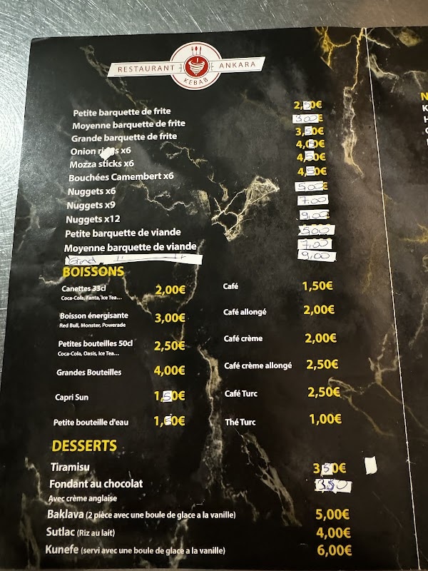 Restaurant Ankara à Cluses, France