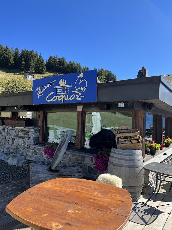 Restaurant Coquoz à Champéry, Suisse