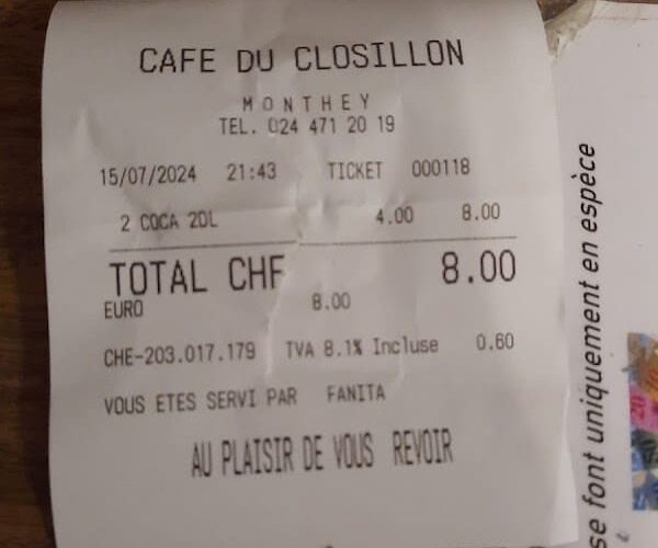 Restaurant du Closillon à Monthey, Suisse