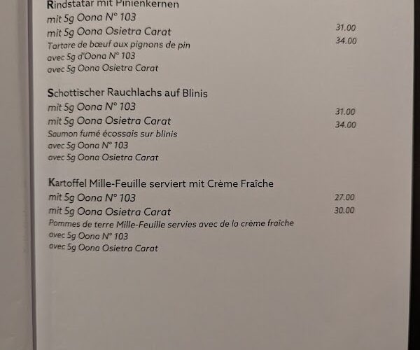 Restaurant La Soupière à Zurich, Suisse