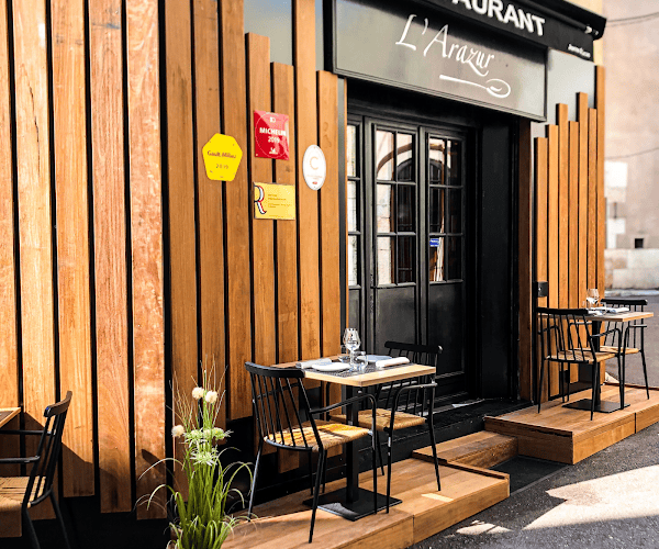 Restaurant L’Arazur à Antibes, France