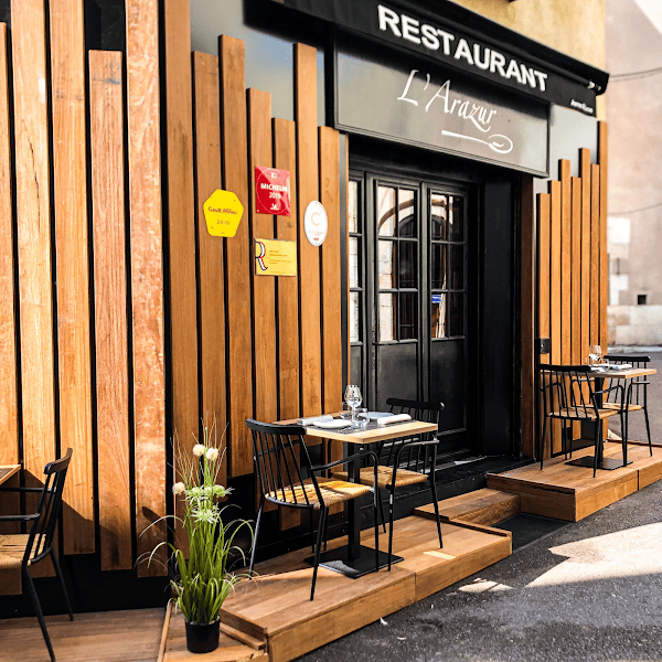 Restaurant L’Arazur à Antibes, France