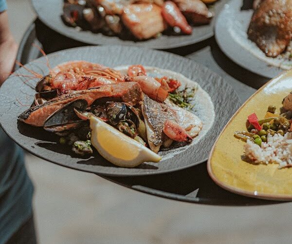 Restaurant San Vicens et Vieux Remparts à Collioure, France