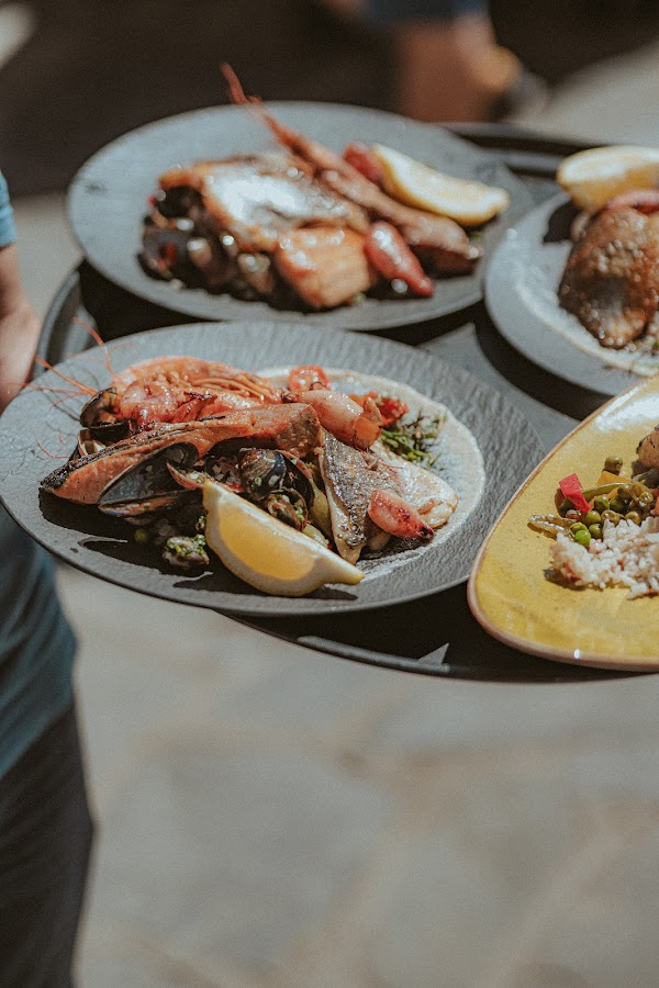 Restaurant San Vicens et Vieux Remparts à Collioure, France