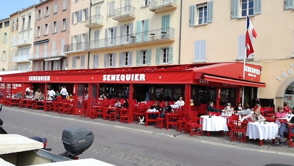 Restaurant Sénéquier à Saint-Tropez, France