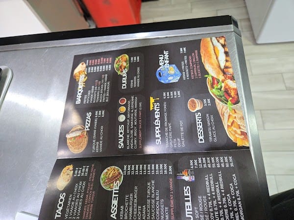 Restaurant snack murat can à Auboué, France