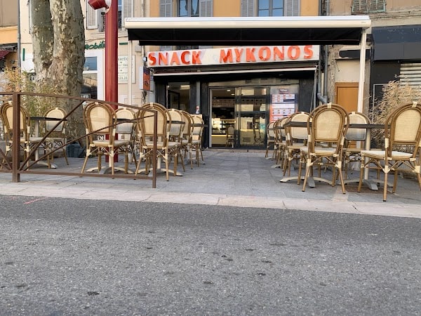 Restaurant Snack Mykonos à Trets, France