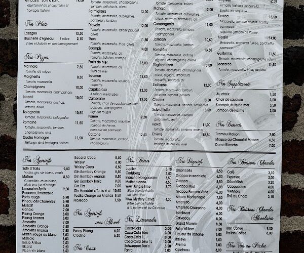 Restaurant Sole d’italia à Sambreville, Belgique