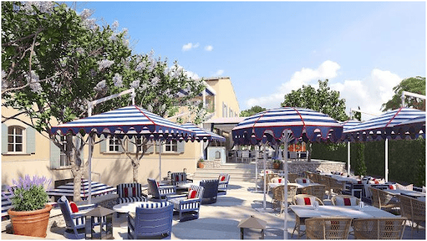 The Strand Restaurant à Saint-Tropez, France