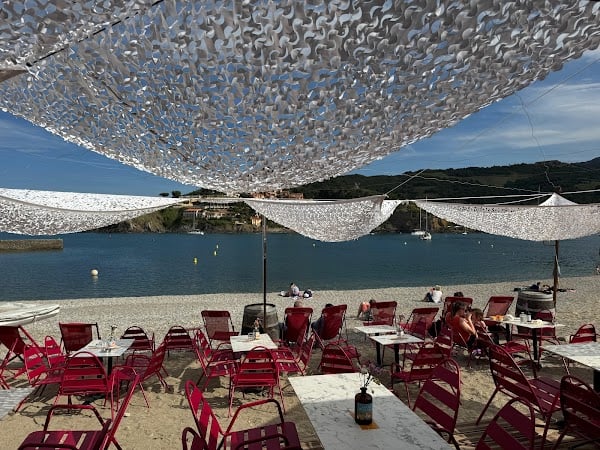 Restaurant Vermeil Plage à Collioure, France