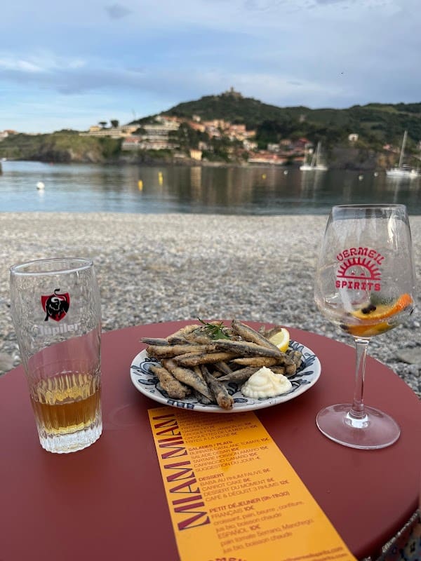 Restaurant Vermeil Plage à Collioure, France