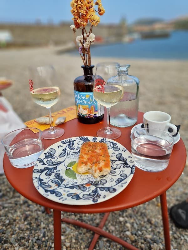 Restaurant Vermeil Plage à Collioure, France